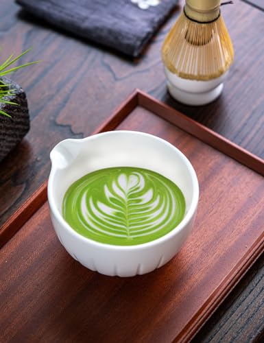 TANG PIN Matcha Set - Match Bowl and Whisk (White)