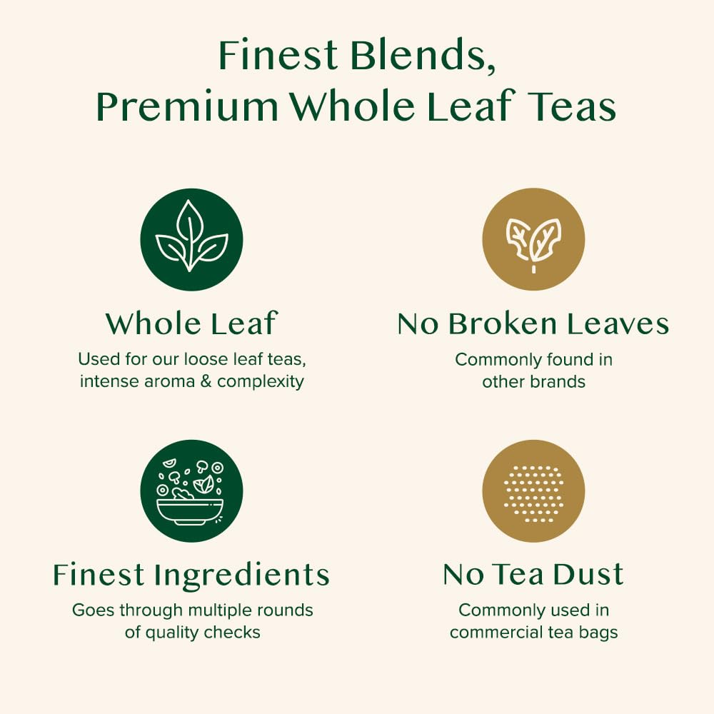 VAHDAM, India's Original Masala Chai Tea Loose Leaf 340g (170+ Cups) Blend Of Black Tea - Masala Chai Tea With Cinnamon, Cardamom, Cloves & Black Pepper | Vacuum Sealed Pack | Packaging May Vary