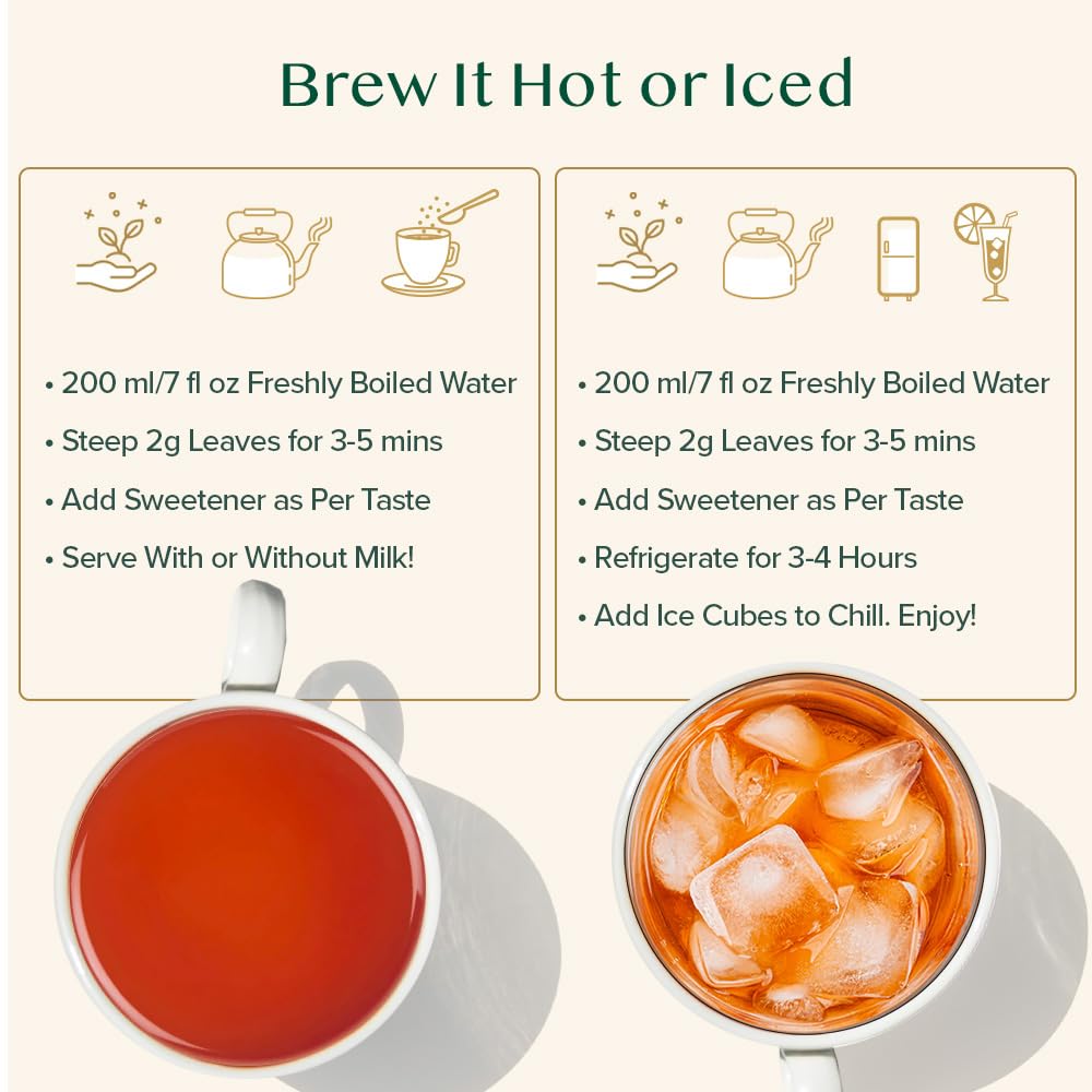 VAHDAM, India's Original Masala Chai Tea Loose Leaf 340g (170+ Cups) Blend Of Black Tea - Masala Chai Tea With Cinnamon, Cardamom, Cloves & Black Pepper | Vacuum Sealed Pack | Packaging May Vary