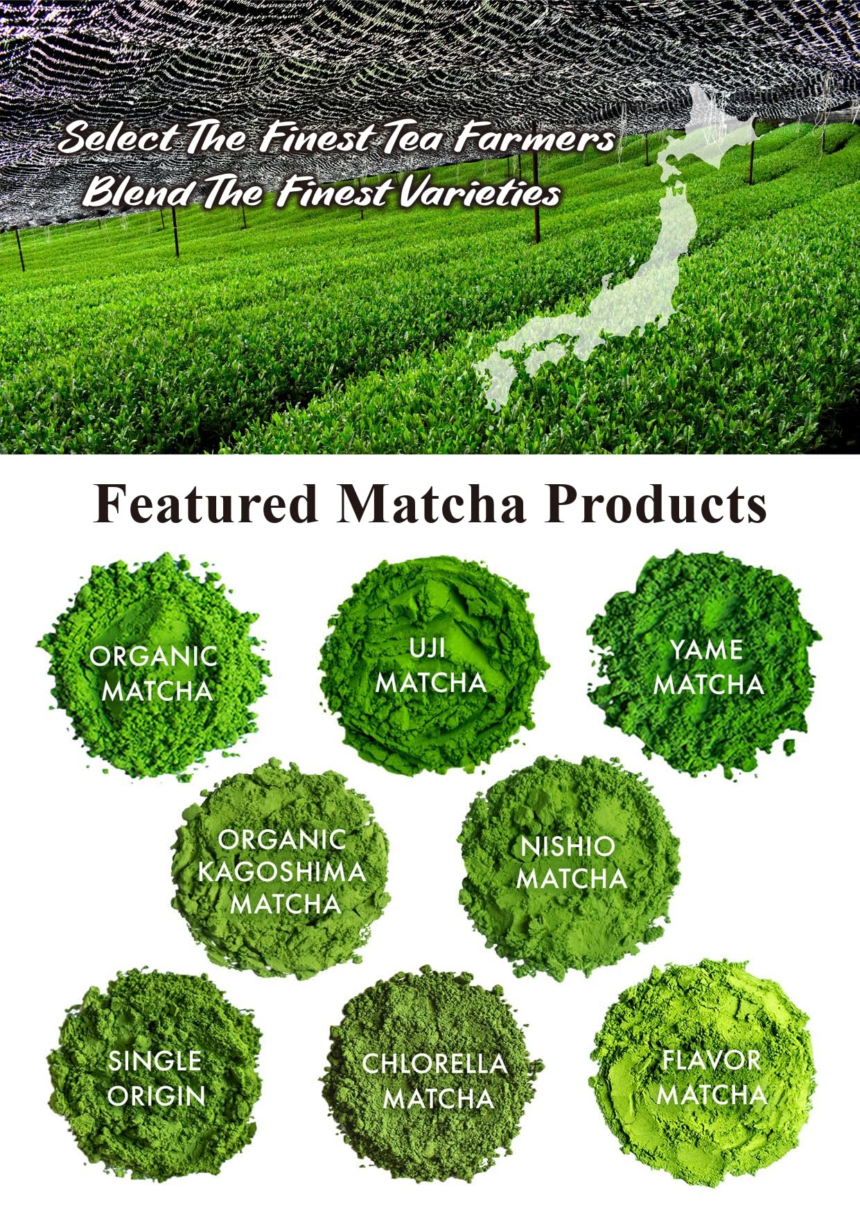 YAMASAN KYOTO UJI Matcha BI, Ceremonial Grade Matcha, From Uji Kyoto, Japan, 100g